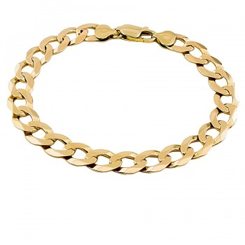 9ct Gold 14.7g 9 inch Curb Bracelet